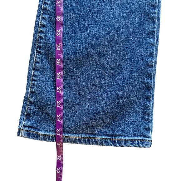 VTG Levis 518 Superlow Boot cut Jeans Women's Sz 13 Jr S Blue Vintage Retro Y2K - Picture 11 of 16